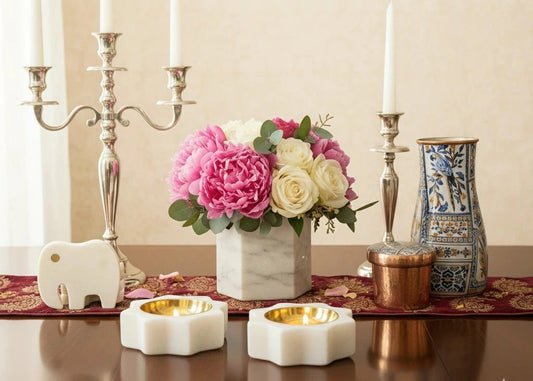 Handcrafted marble home décor and gifting products by Chaak Design