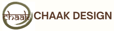 CHAAK DESIGN logo on a white background