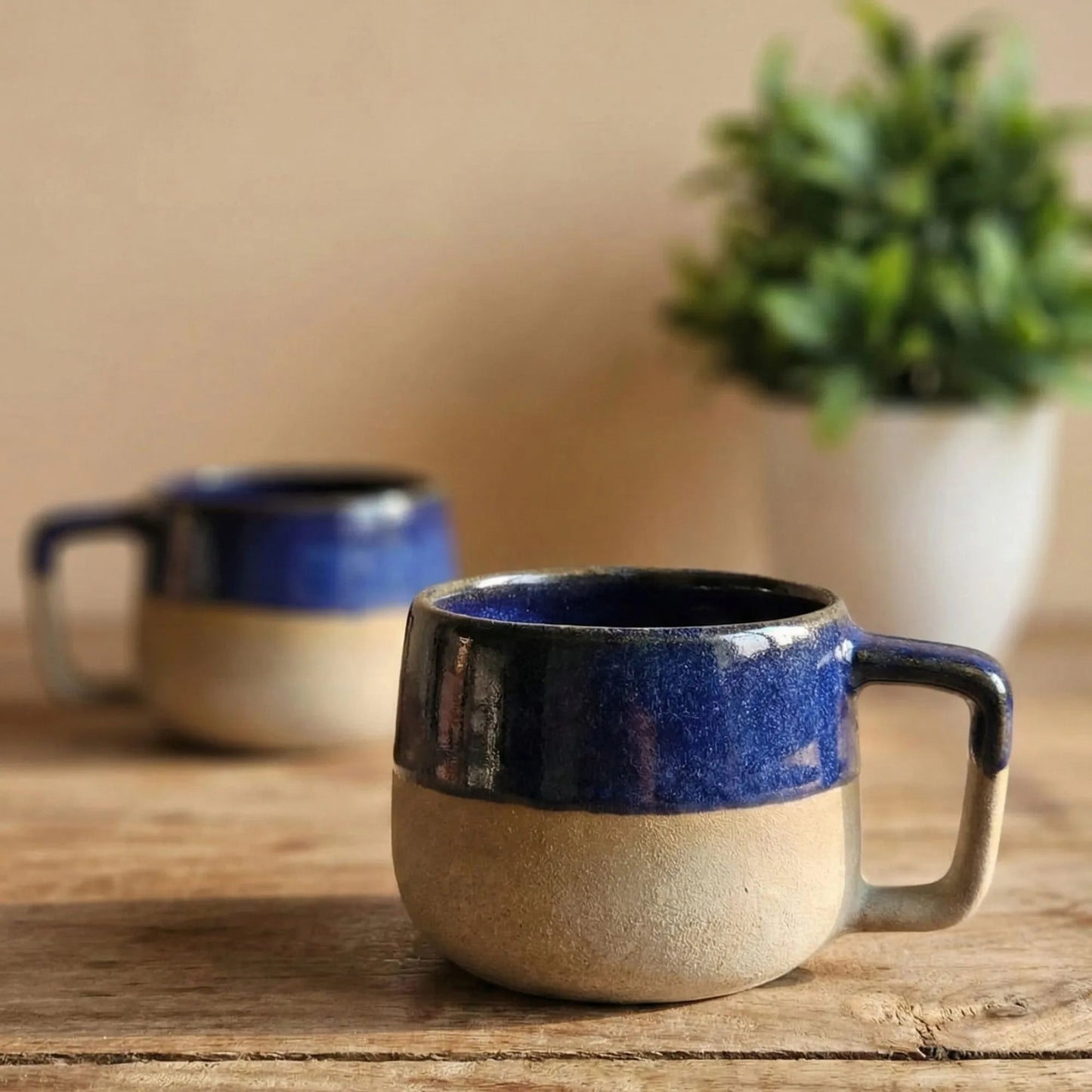 Hand - Glazed Artisan Ceramic Mug – Earth & Sky Collection | Handcrafted by CHAAK DESIGN