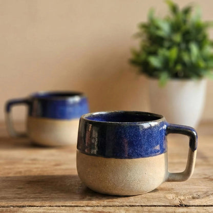 Hand - Glazed Artisan Ceramic Mug – Earth & Sky Collection | Handcrafted by CHAAK DESIGN