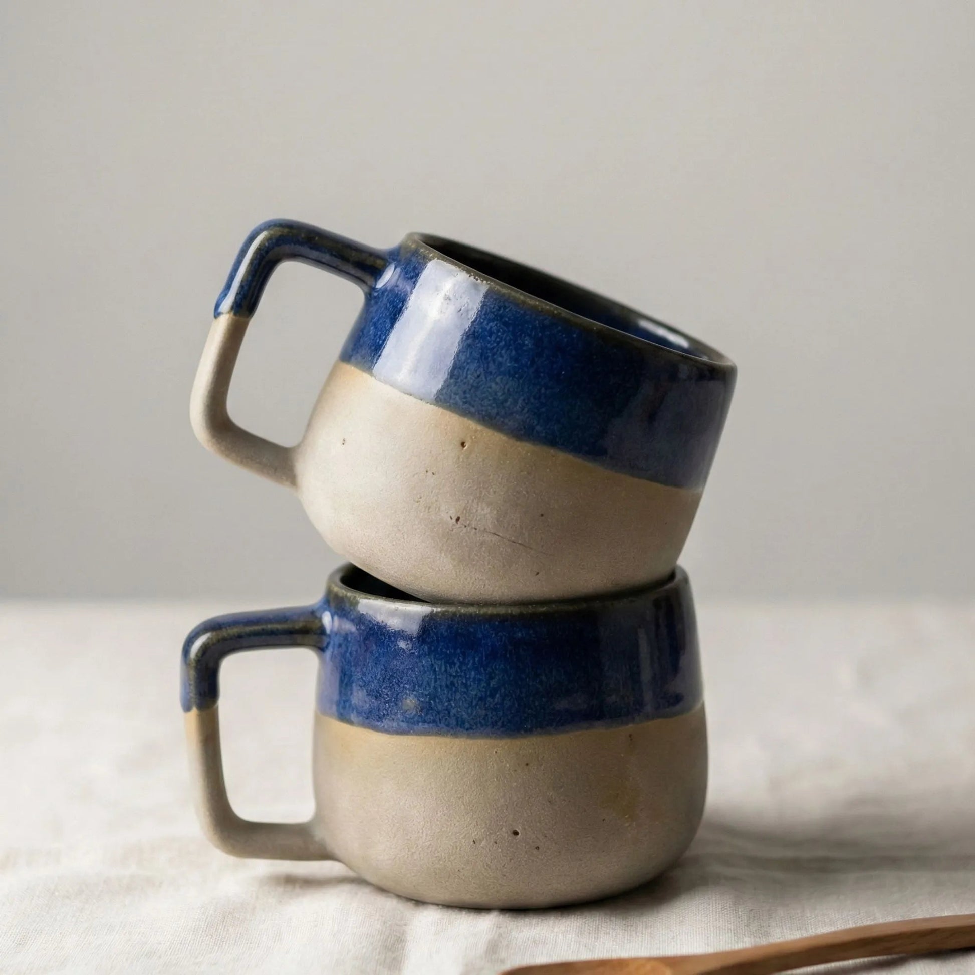 Hand - Glazed Artisan Ceramic Mug – Earth & Sky Collection | Handcrafted by CHAAK DESIGN